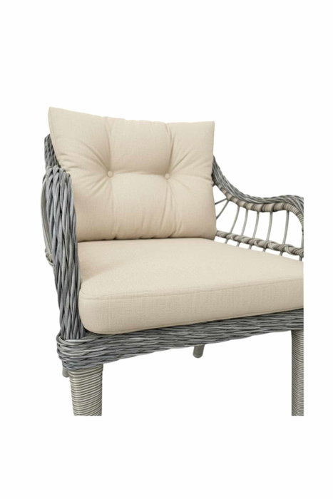 Hanah Home Fiori - Conjunto de Jardín Crema Hanah Home Fiori - Conjunto de Jardín Crema
